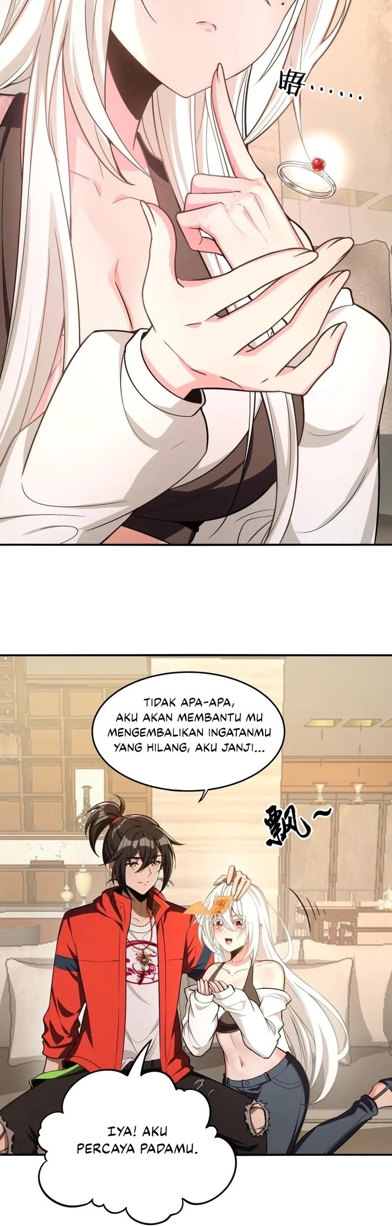 During The Live Streaming, I Proposed To A Female Ghost Chapter 31 Gambar 11