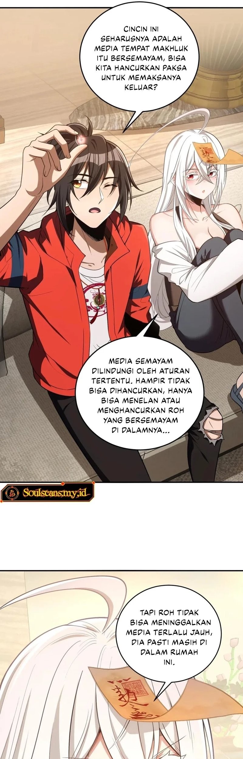 During The Live Streaming, I Proposed To A Female Ghost Chapter 31 Gambar 13