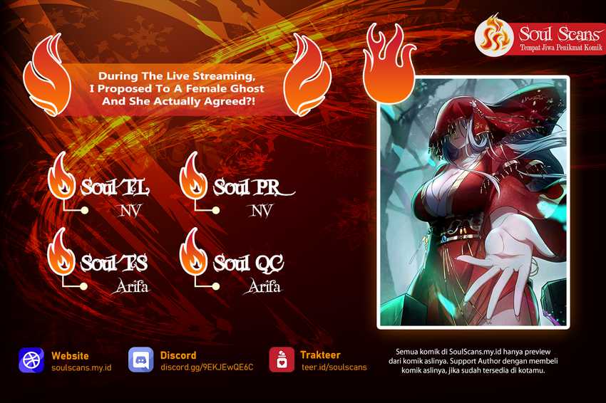 Baca Komik During The Live Streaming, I Proposed To A Female Ghost Chapter 32 Gambar 1