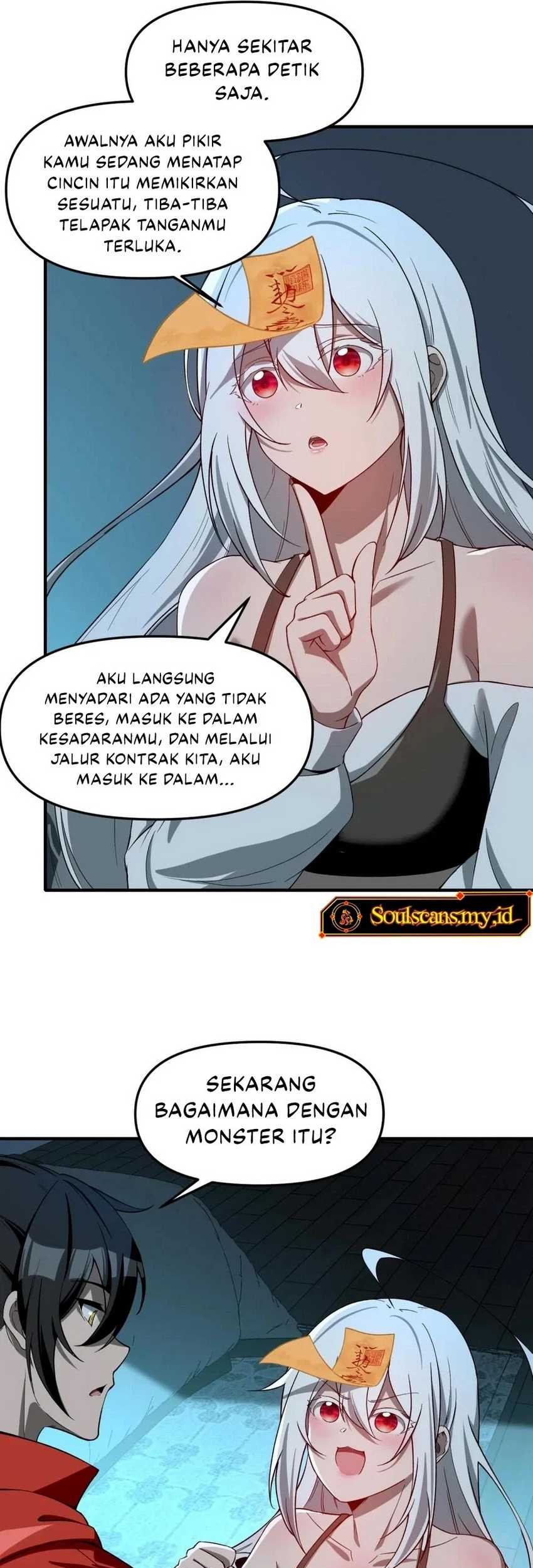 During The Live Streaming, I Proposed To A Female Ghost Chapter 32 Gambar 53