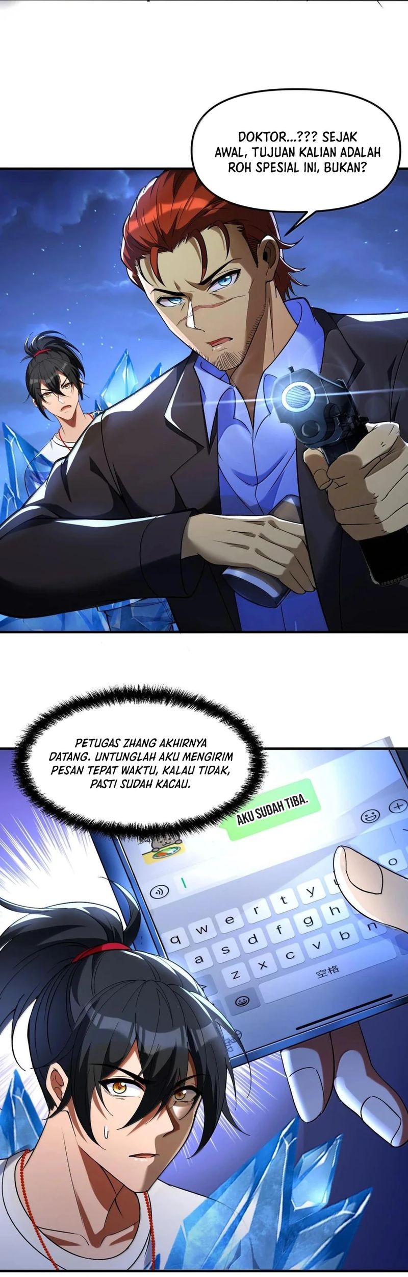 During The Live Streaming, I Proposed To A Female Ghost Chapter 48 Gambar 5