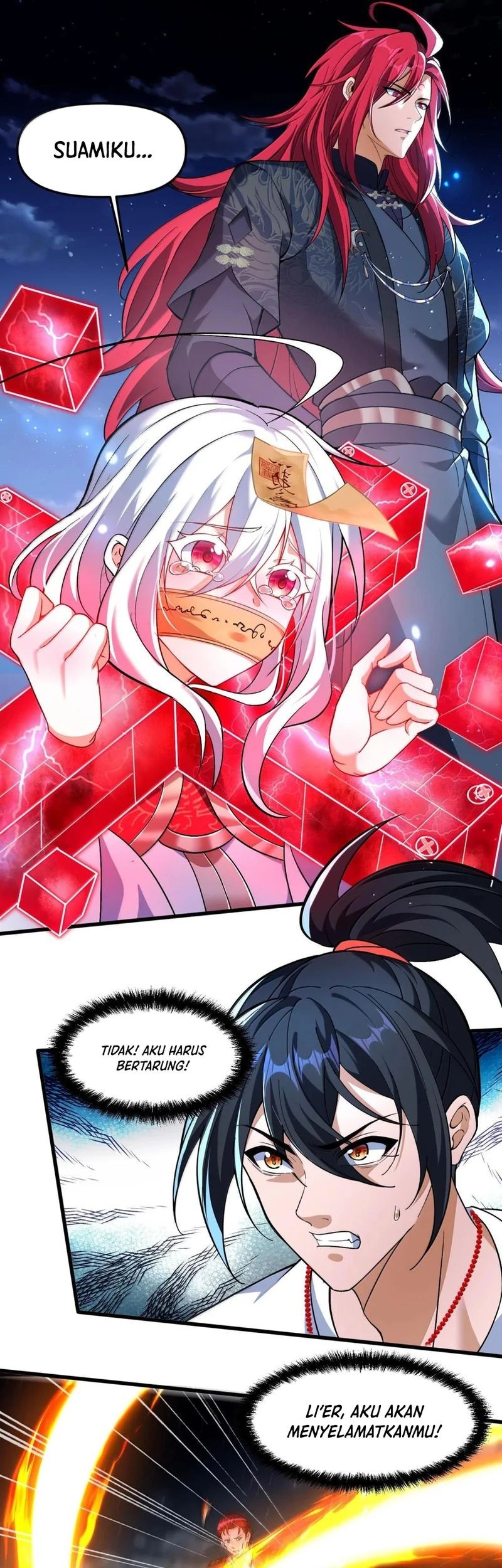 During The Live Streaming, I Proposed To A Female Ghost Chapter 48 Gambar 17