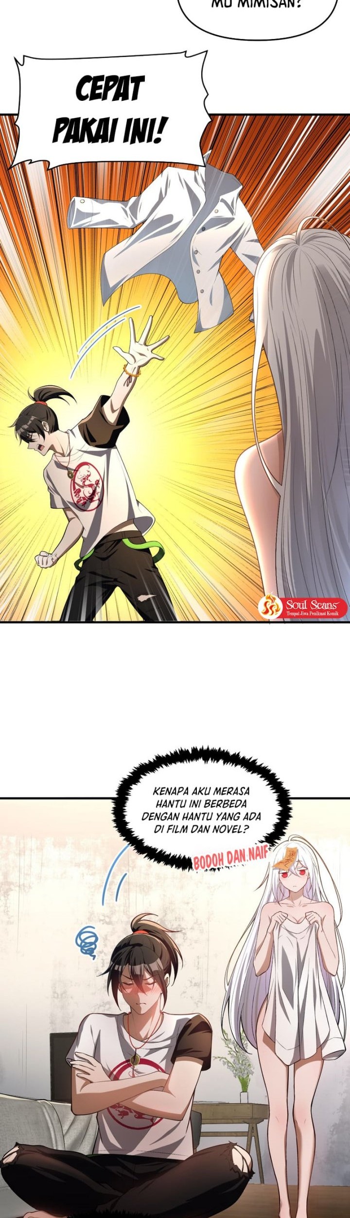 During The Live Streaming, I Proposed To A Female Ghost Chapter 5 Gambar 4