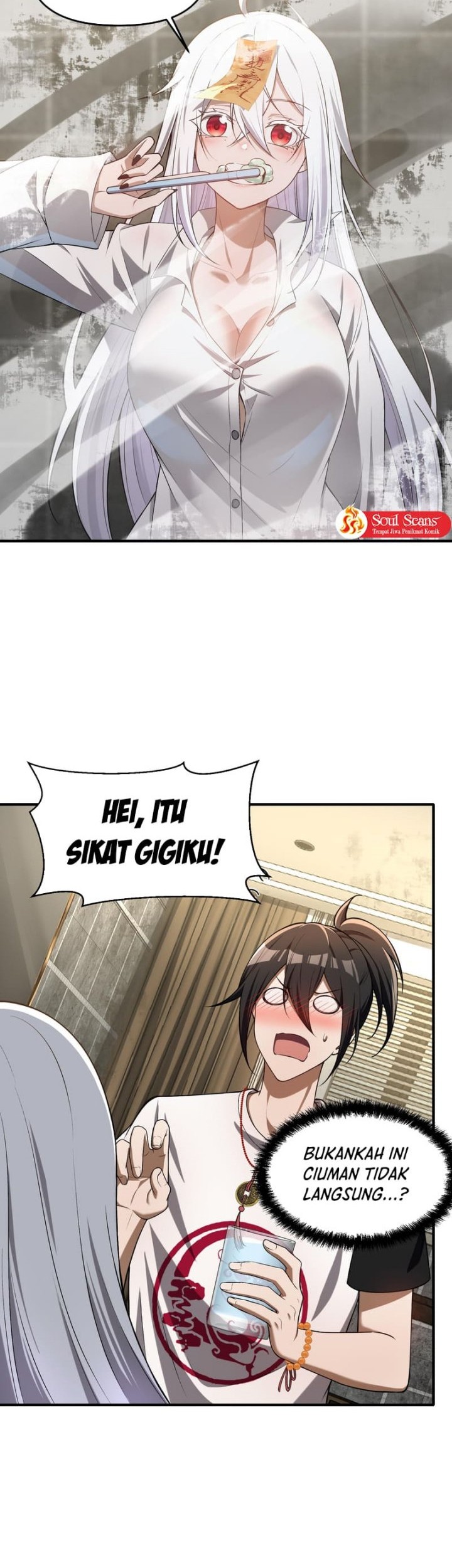 During The Live Streaming, I Proposed To A Female Ghost Chapter 5 Gambar 19