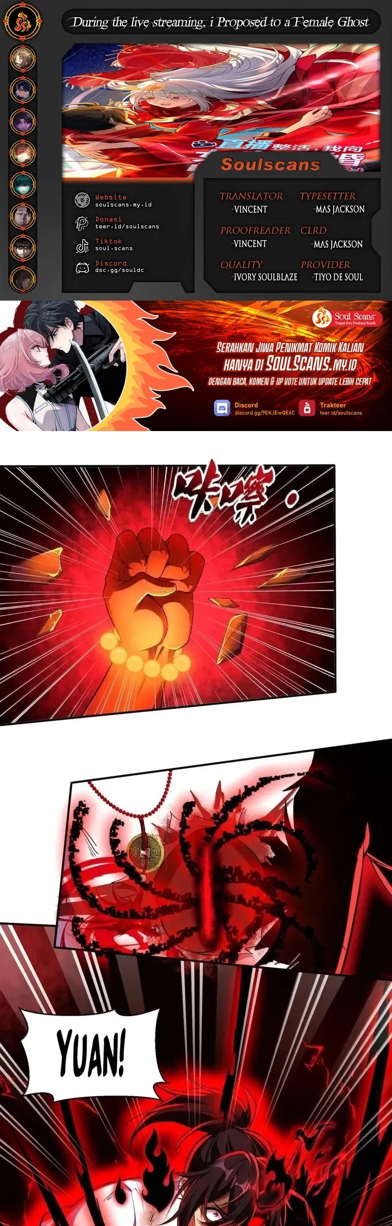 Baca Komik During The Live Streaming, I Proposed To A Female Ghost Chapter 50 Gambar 1