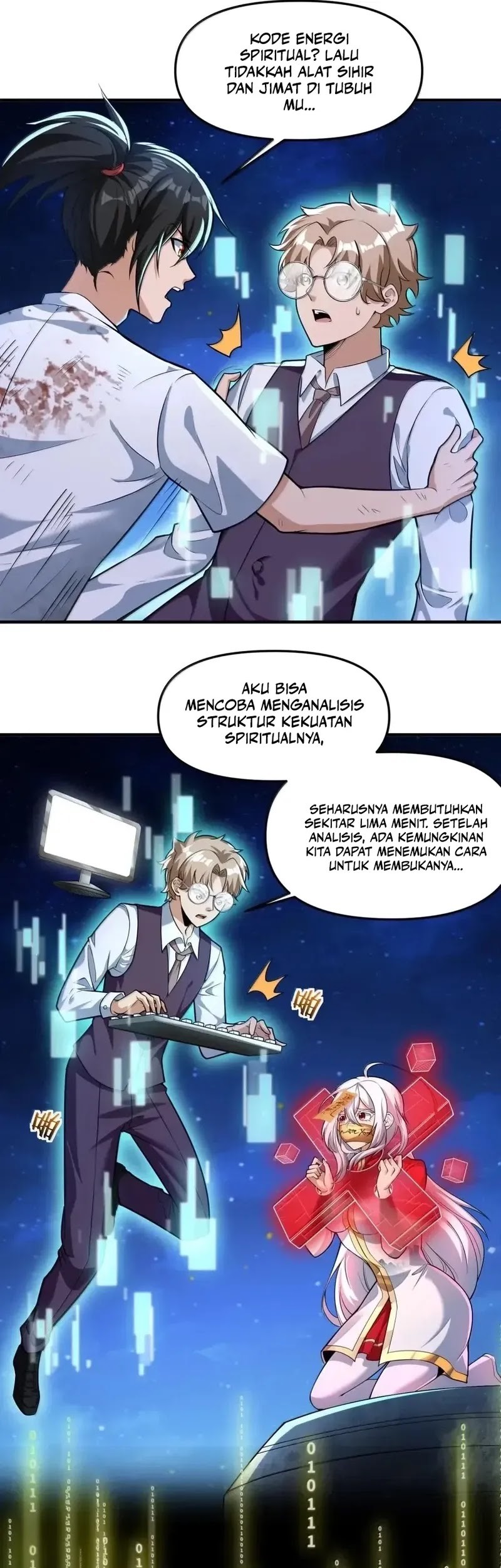 During The Live Streaming, I Proposed To A Female Ghost Chapter 50 Gambar 41