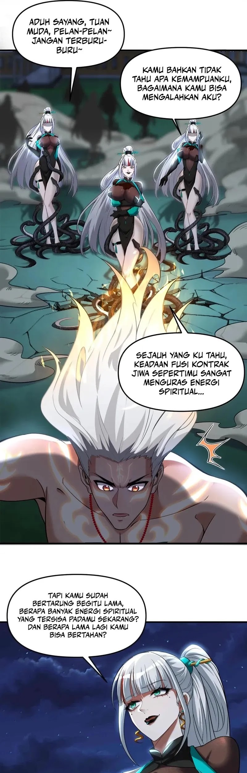 During The Live Streaming, I Proposed To A Female Ghost Chapter 53 Gambar 17