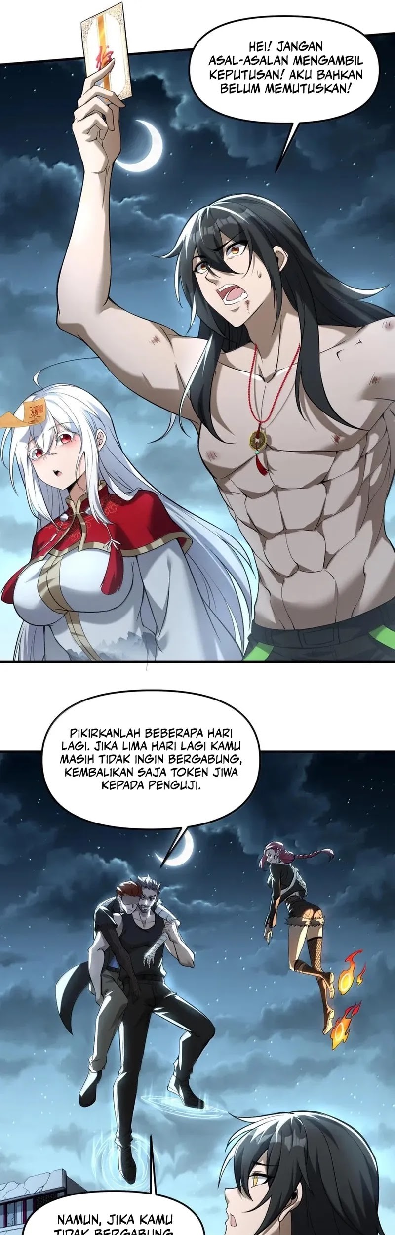 During The Live Streaming, I Proposed To A Female Ghost Chapter 54 Gambar 25