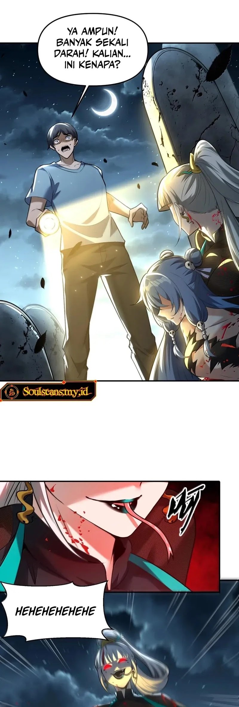 During The Live Streaming, I Proposed To A Female Ghost Chapter 54 Gambar 36