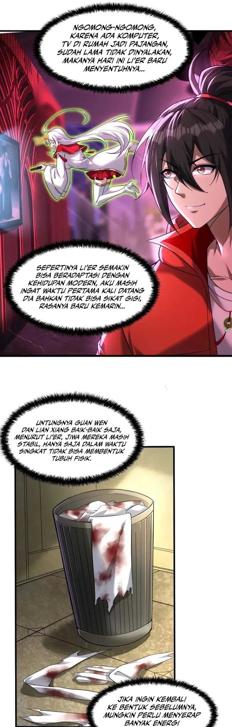 During The Live Streaming, I Proposed To A Female Ghost Chapter 55 Gambar 21