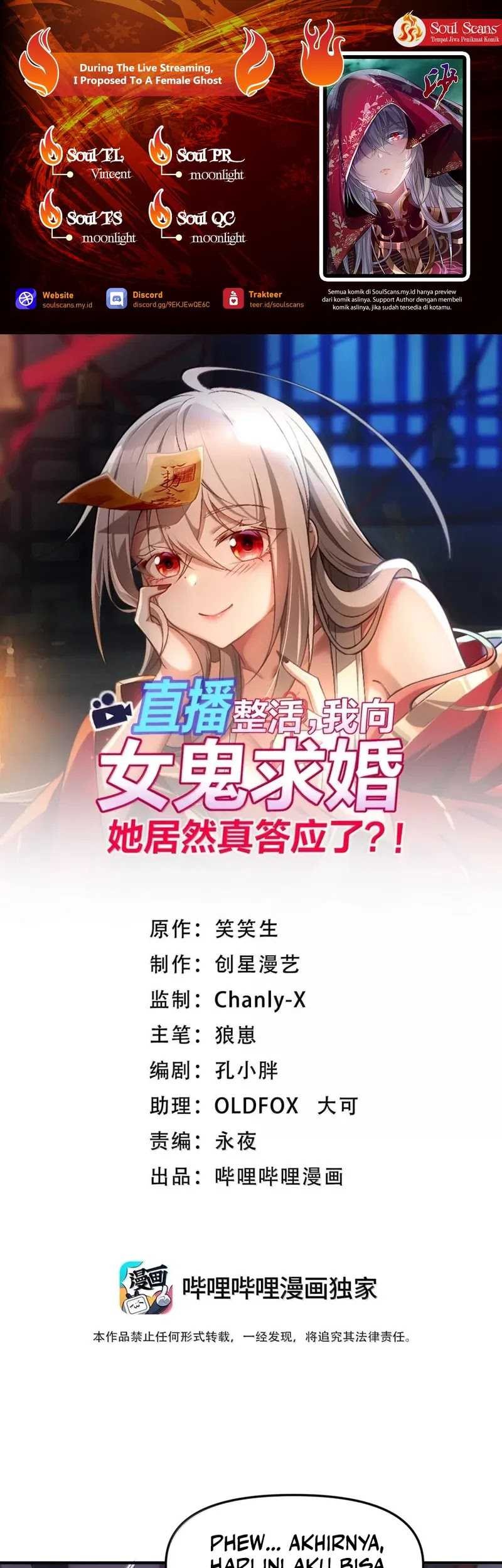 Baca Komik During The Live Streaming, I Proposed To A Female Ghost Chapter 55 Gambar 1