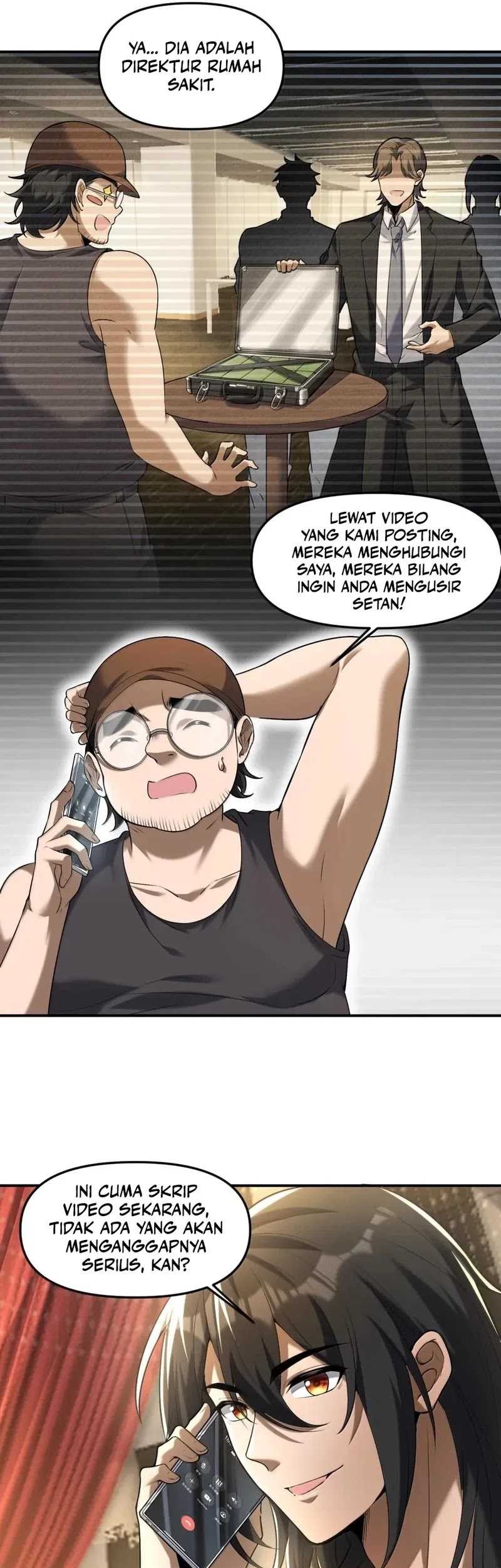 During The Live Streaming, I Proposed To A Female Ghost Chapter 55 Gambar 47