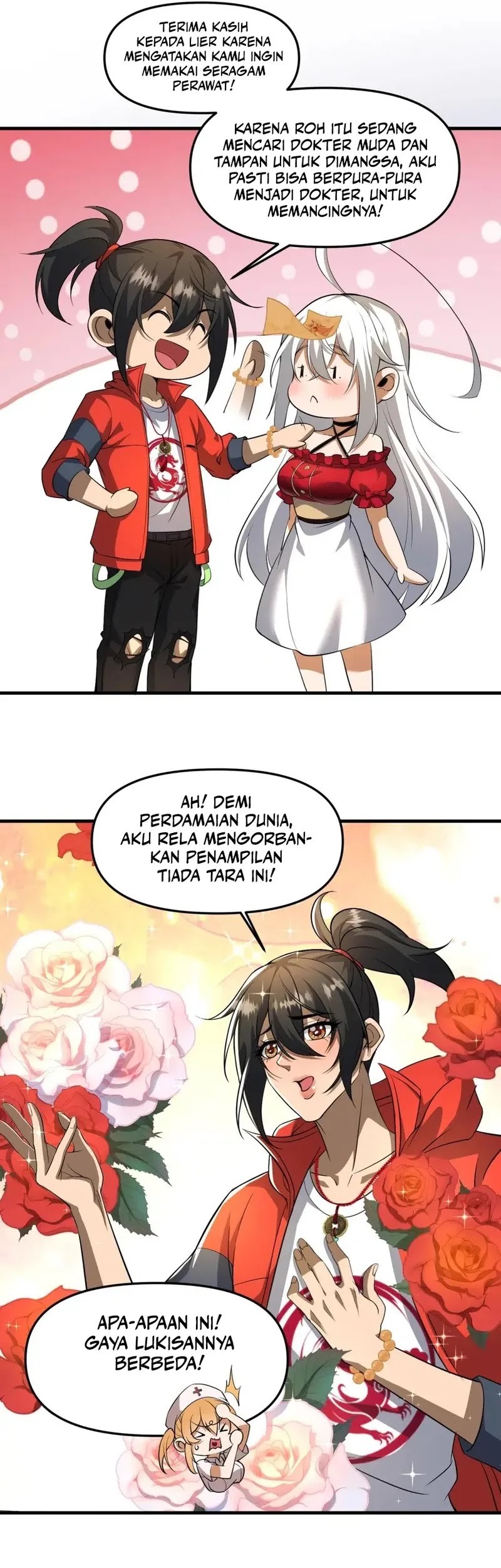 During The Live Streaming, I Proposed To A Female Ghost Chapter 58 Gambar 18