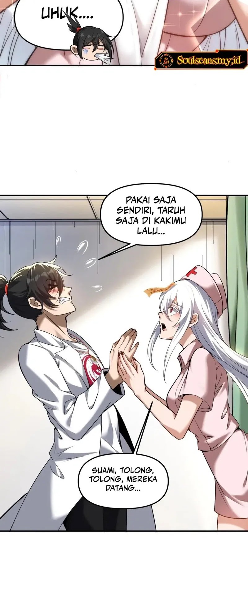 During The Live Streaming, I Proposed To A Female Ghost Chapter 58 Gambar 27
