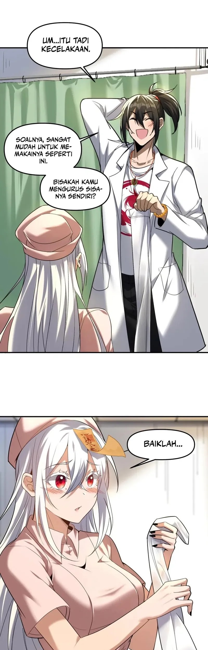 During The Live Streaming, I Proposed To A Female Ghost Chapter 58 Gambar 34