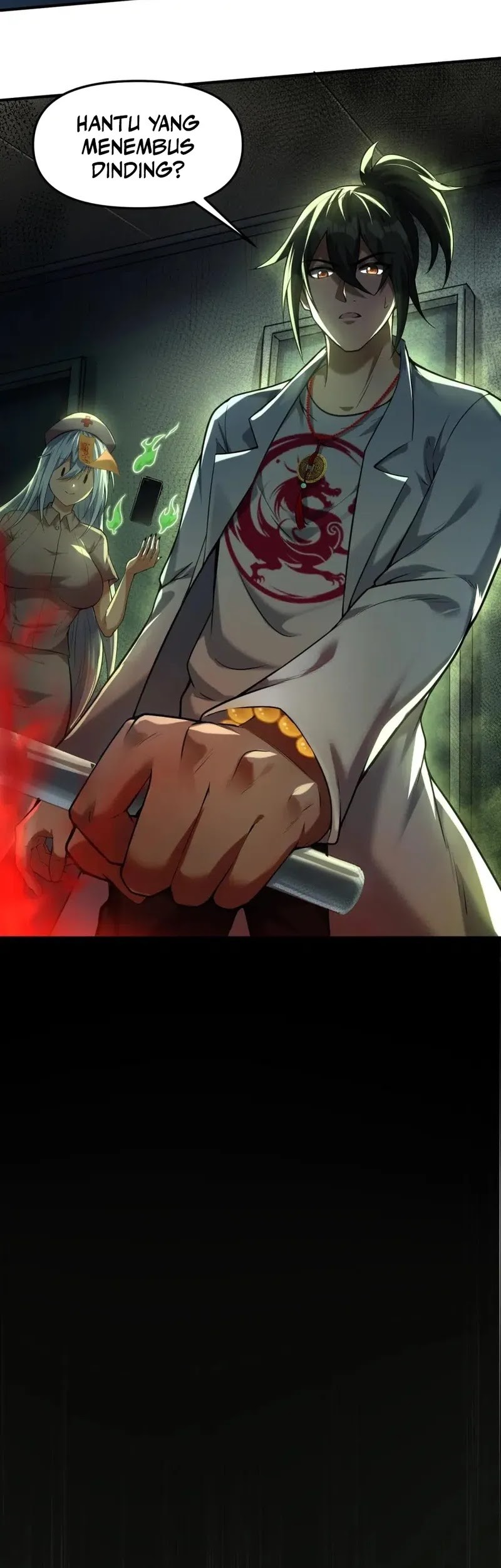 During The Live Streaming, I Proposed To A Female Ghost Chapter 58 Gambar 48