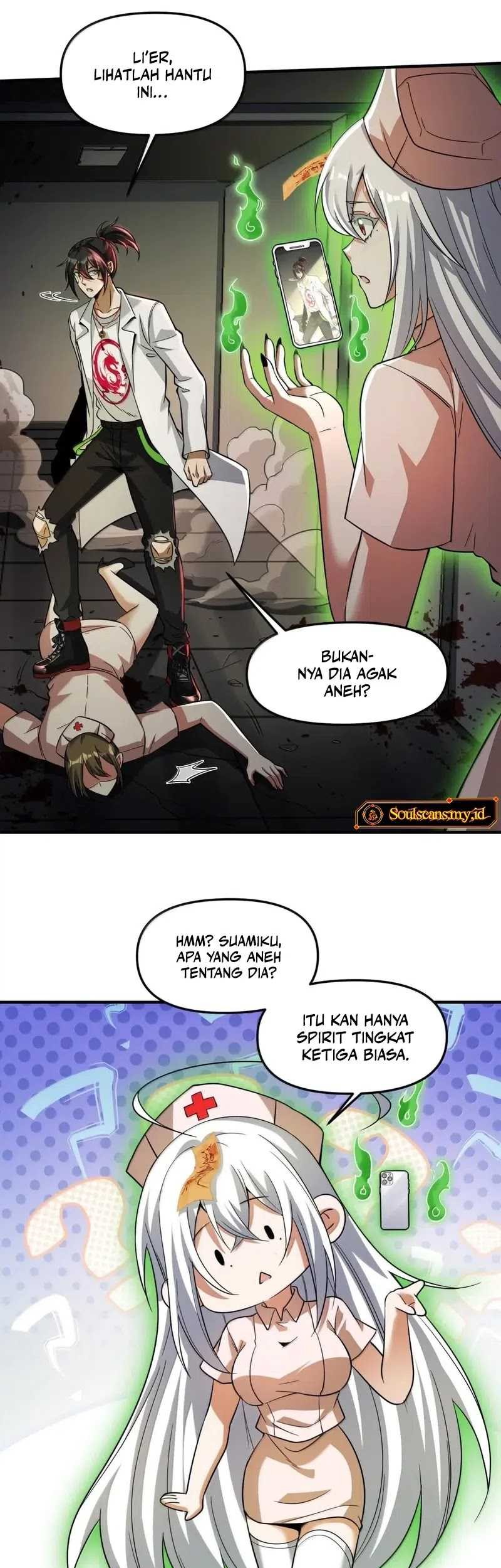 During The Live Streaming, I Proposed To A Female Ghost Chapter 60 Gambar 24