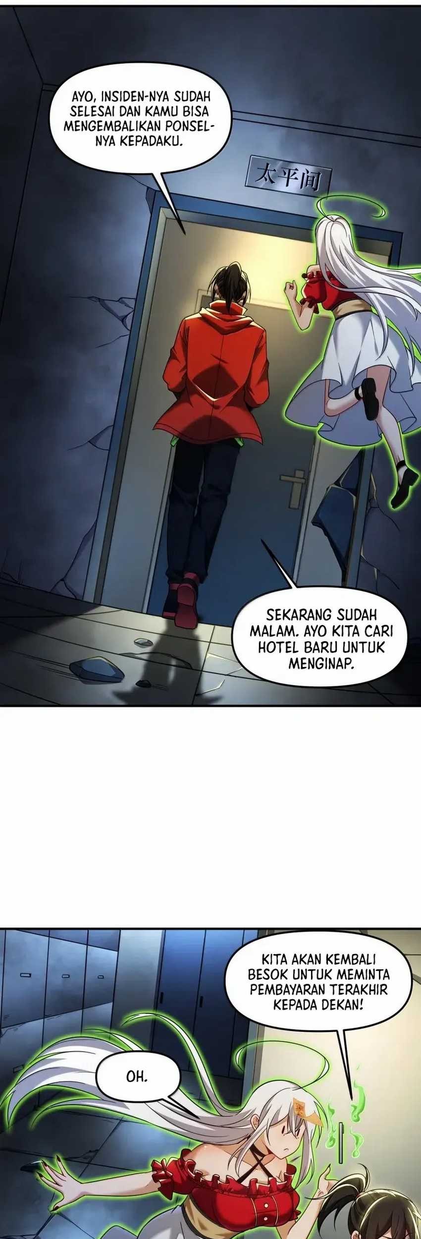 During The Live Streaming, I Proposed To A Female Ghost Chapter 66 Gambar 62