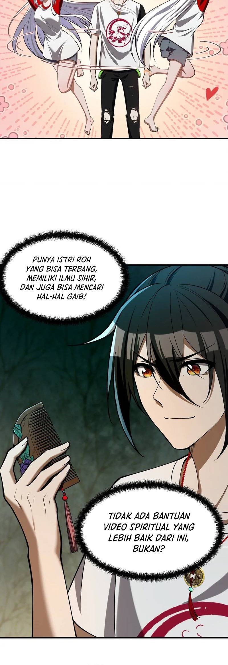 During The Live Streaming, I Proposed To A Female Ghost Chapter 7 Gambar 47