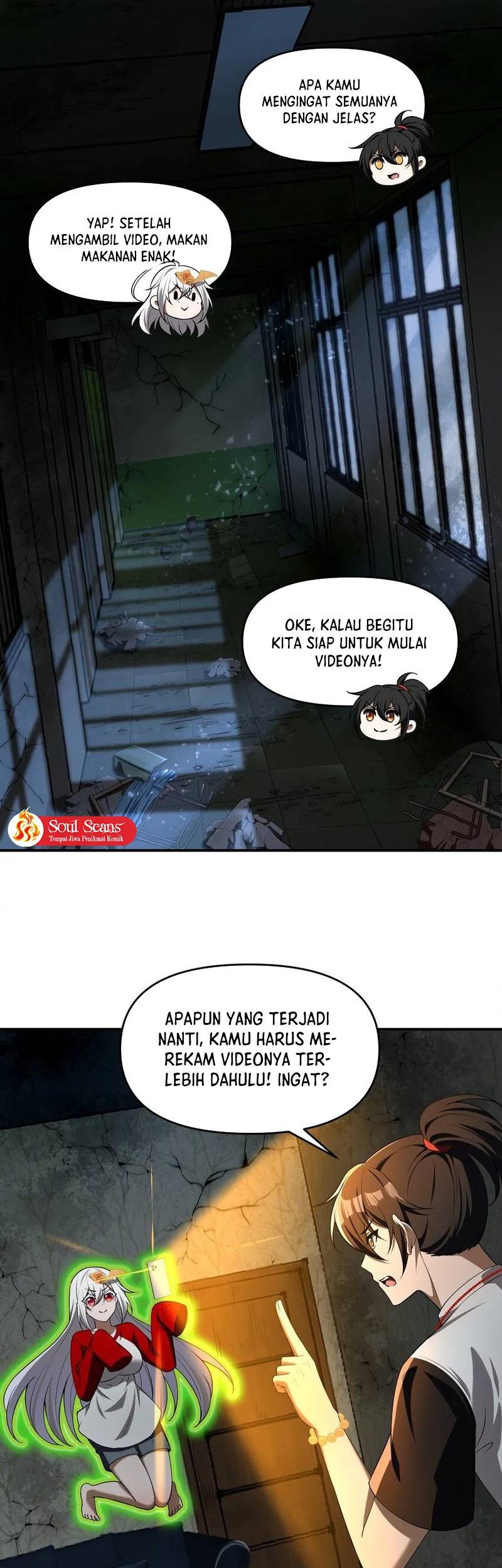 During The Live Streaming, I Proposed To A Female Ghost Chapter 7 Gambar 49