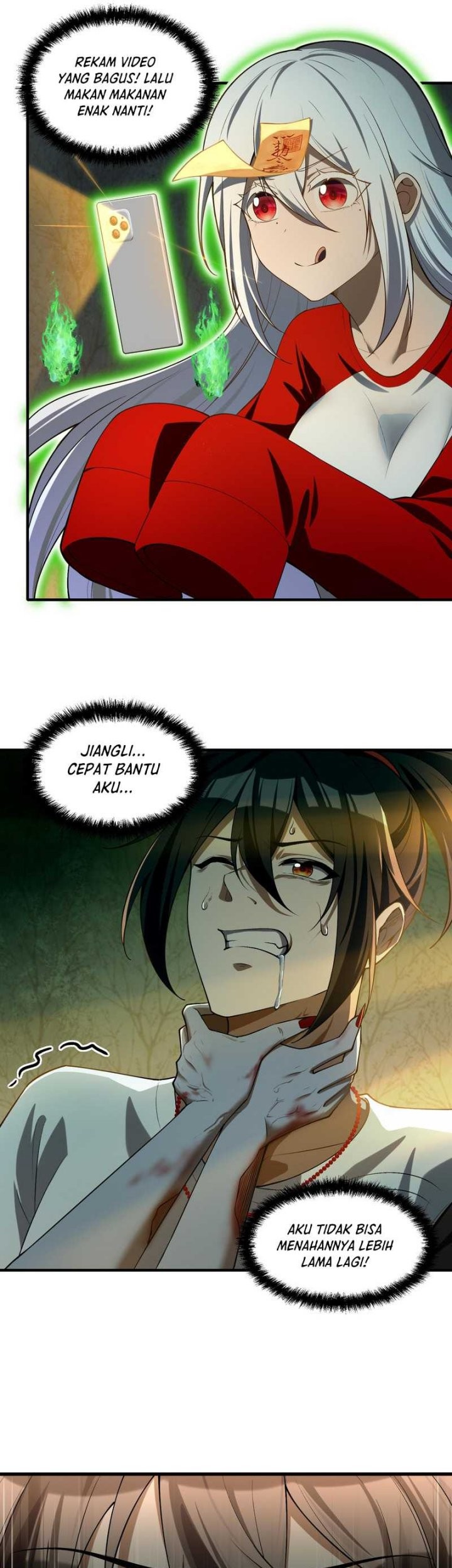 During The Live Streaming, I Proposed To A Female Ghost Chapter 8 Gambar 18