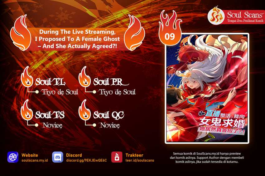 Baca Komik During The Live Streaming, I Proposed To A Female Ghost Chapter 9 Gambar 1