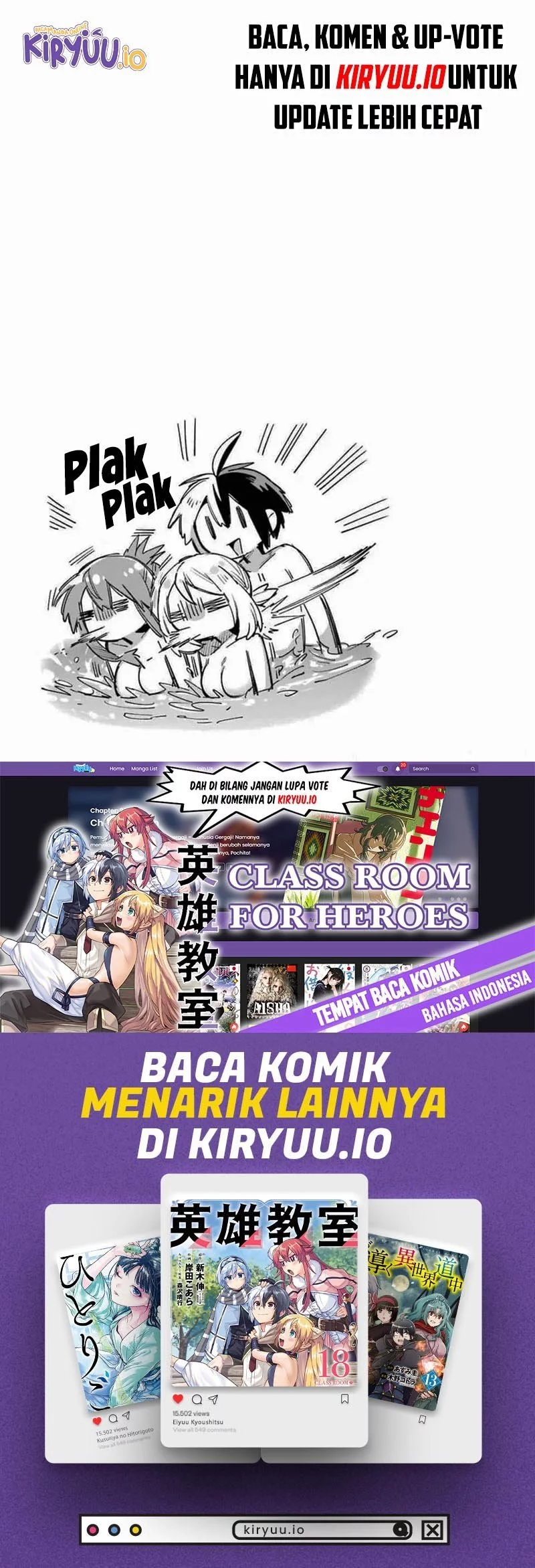 Eiyuu Kyoushitsu Chapter 40 Gambar 36