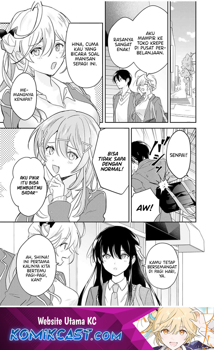 Baca Komik Eiyuu to Majo no Tensei Rabu Kome Chapter 15 Gambar 1