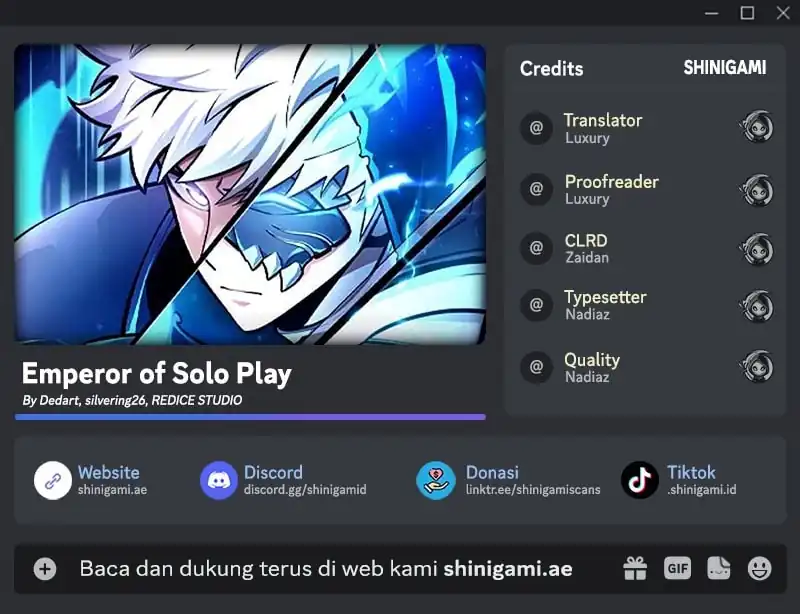 Baca Komik Emperor Of Solo Play Chapter 30 Gambar 1