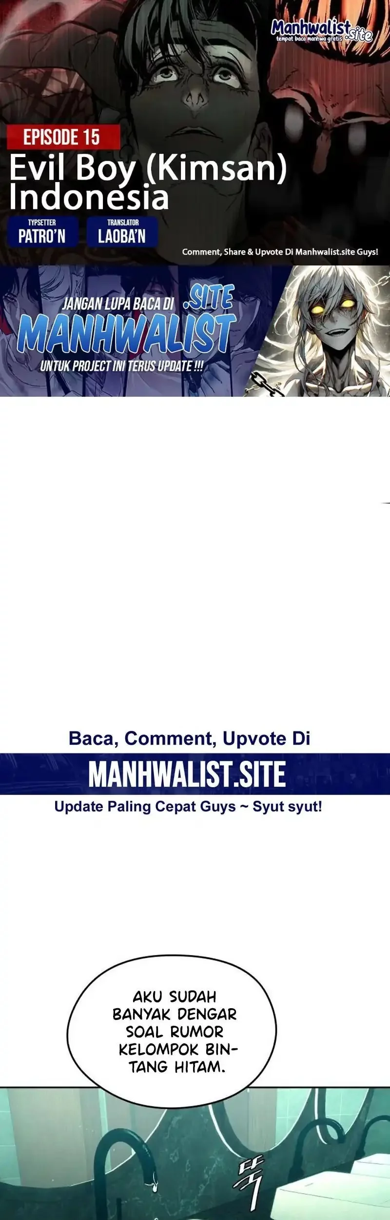 Baca Komik Evil Boy (Kimsan) Chapter 15 Gambar 1