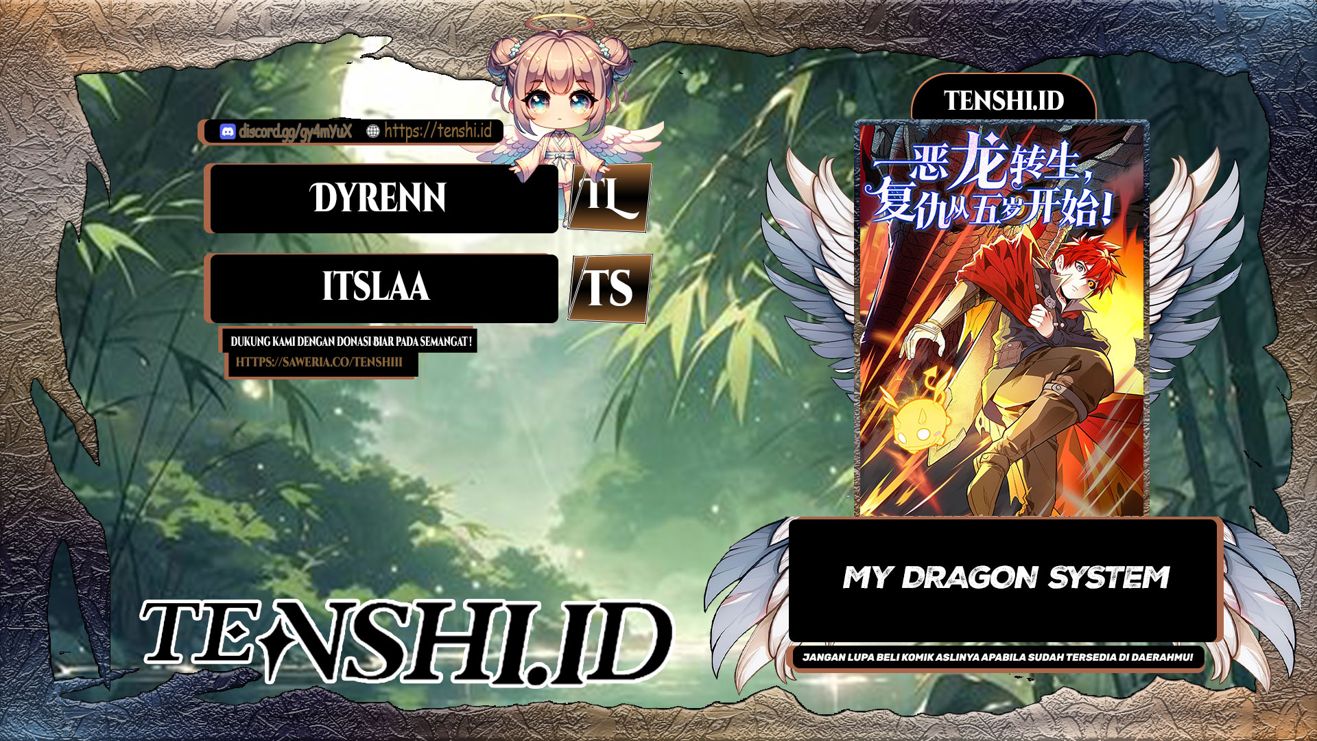 Baca Komik Evil Dragon Is Reincarnated! Revenge Begins at the Age of Five! Chapter 194 Gambar 1