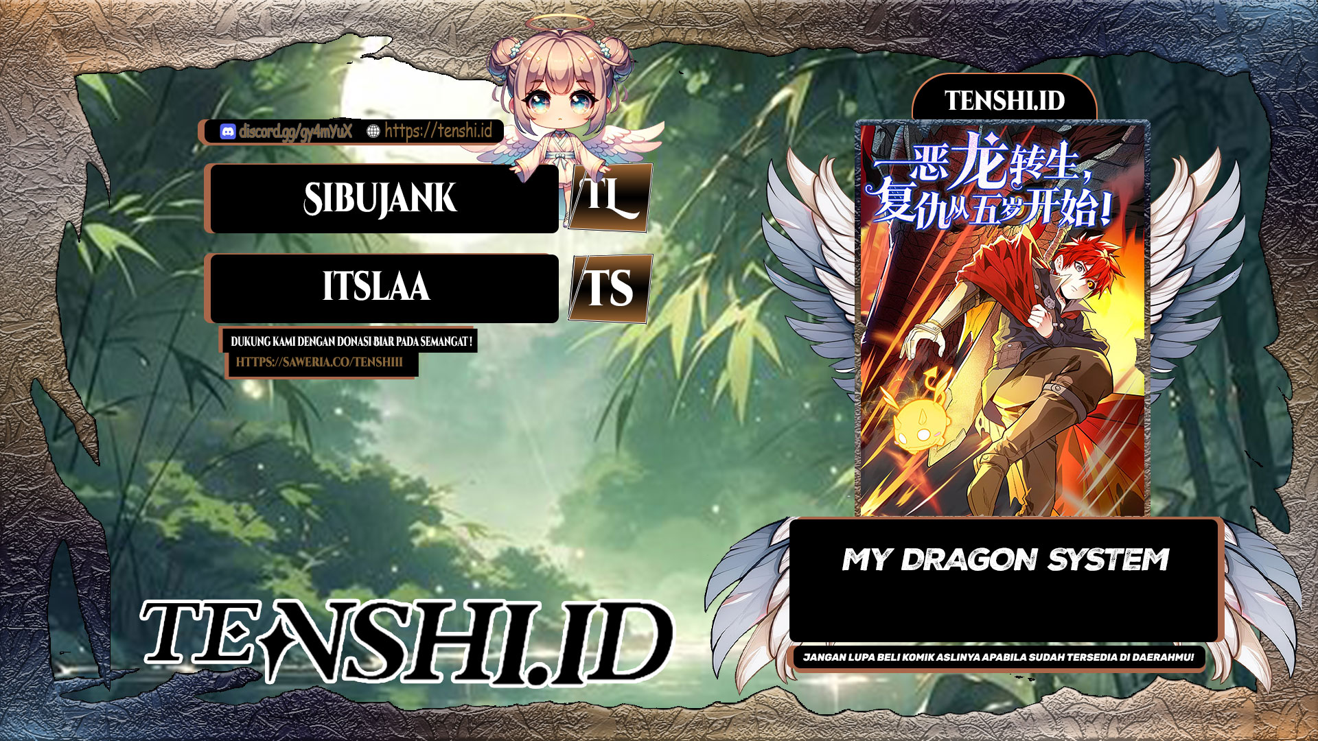 Baca Komik Evil Dragon Is Reincarnated! Revenge Begins at the Age of Five! Chapter 195 Gambar 1
