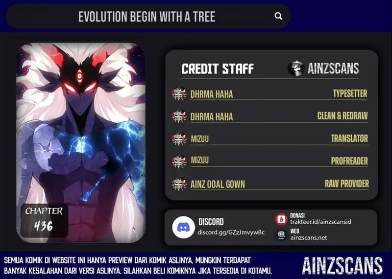 Baca Komik Evolution Begins With A Big Tree Chapter 436 Gambar 1