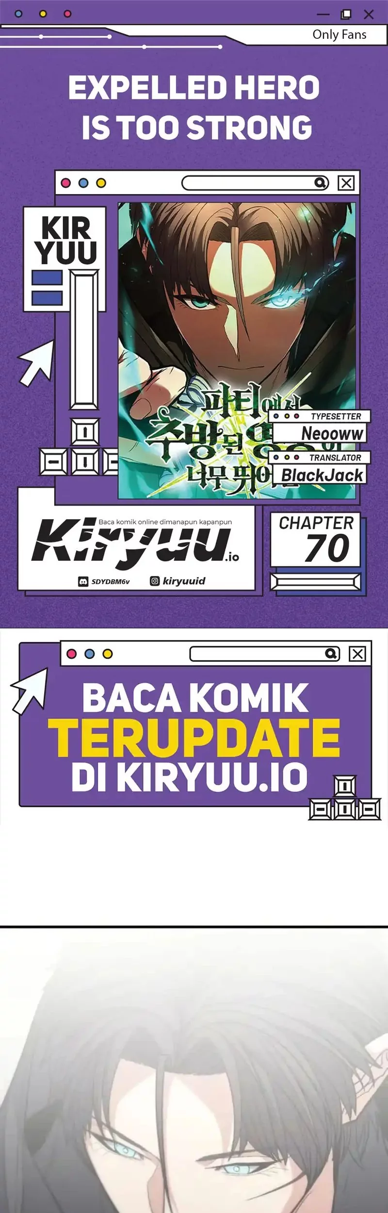 Baca Komik Expelled Hero Is Too Strong Chapter 70 Gambar 1