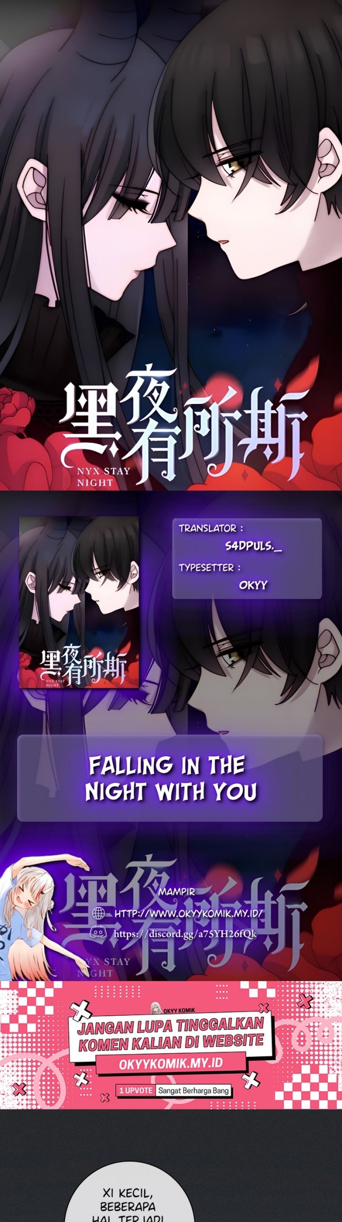 Baca Komik Falling in the Night with You Chapter 8 Gambar 1