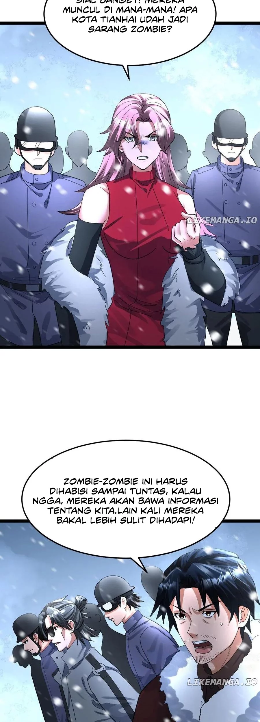 Freezing The World: I Built A Doomsday Safehouse Chapter 375 Gambar 16