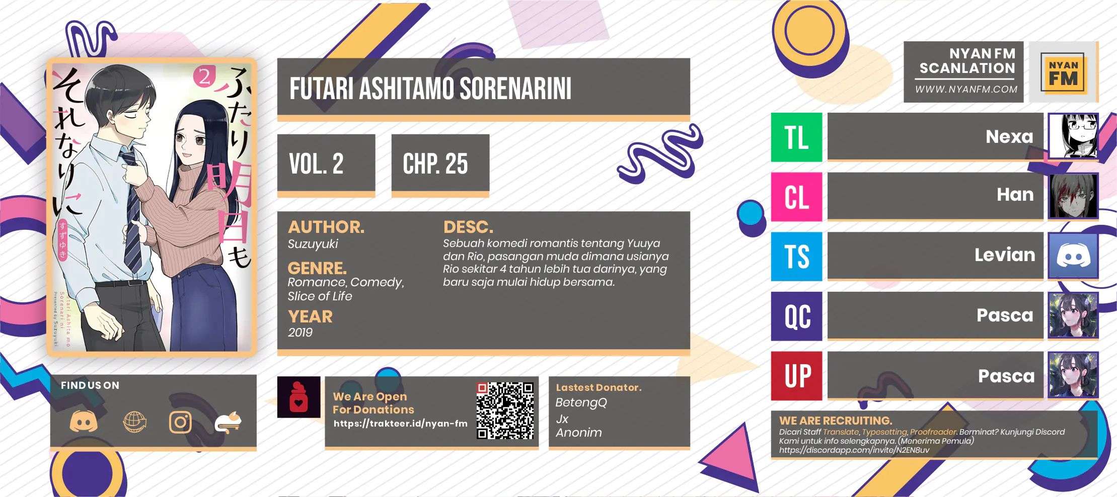 Baca Komik Futari Ashitamo Sorenarini Chapter 25 Gambar 1