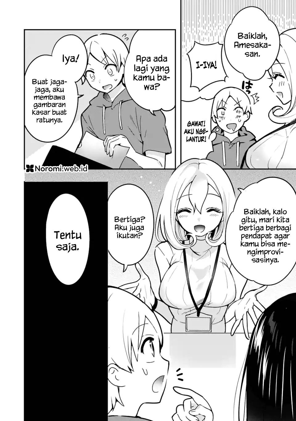 Gakuen 1 no Bishoujo wa x x Eshi no Ore ni Horeteiru!? Chapter 4.1 Gambar 10