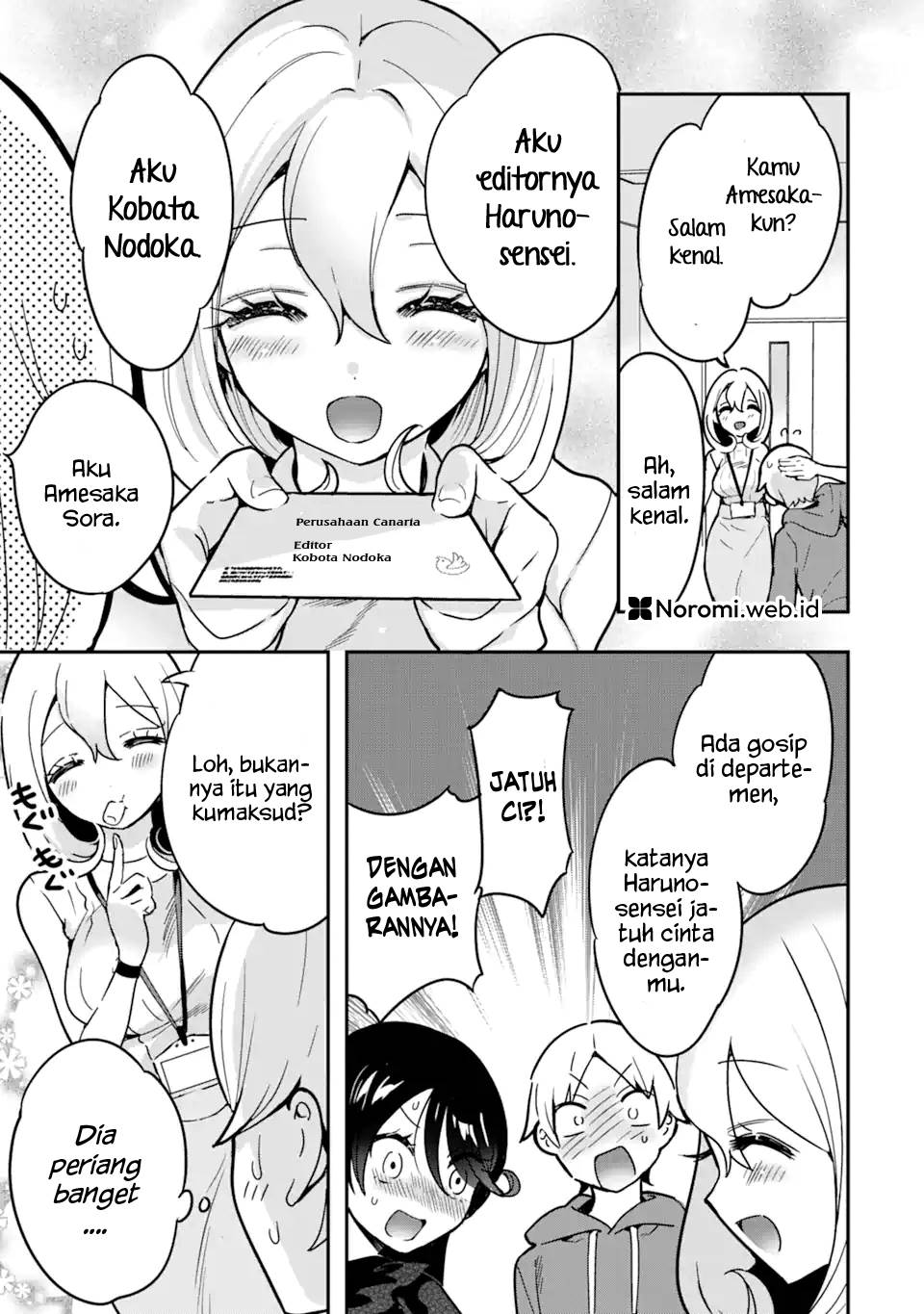 Gakuen 1 no Bishoujo wa x x Eshi no Ore ni Horeteiru!? Chapter 4.1 Gambar 7