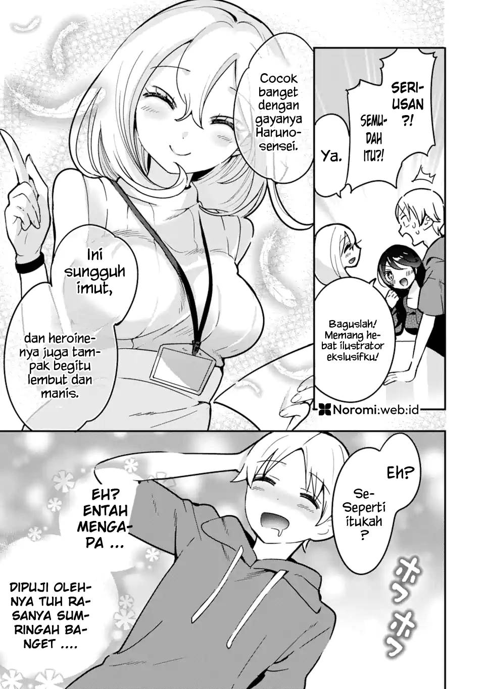 Gakuen 1 no Bishoujo wa x x Eshi no Ore ni Horeteiru!? Chapter 4.1 Gambar 9