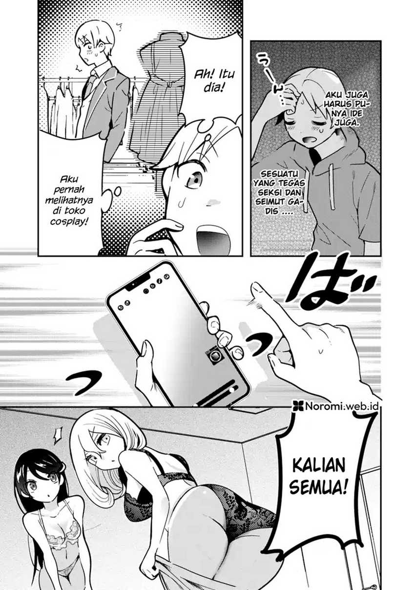 Gakuen 1 no Bishoujo wa x x Eshi no Ore ni Horeteiru!? Chapter 4.2 Gambar 3