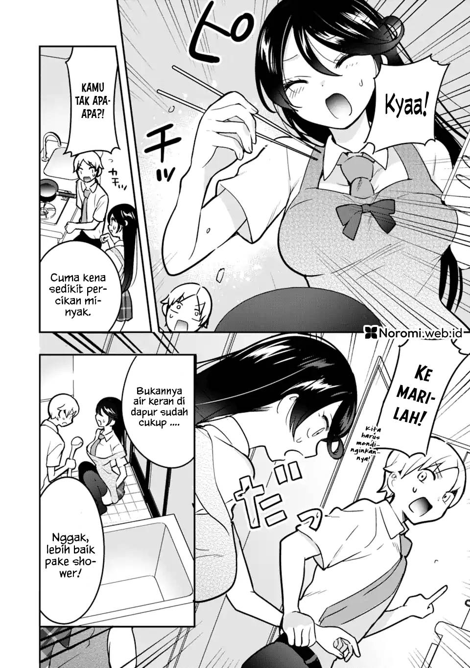 Gakuen 1 no Bishoujo wa x x Eshi no Ore ni Horeteiru!? Chapter 5.1 Gambar 12