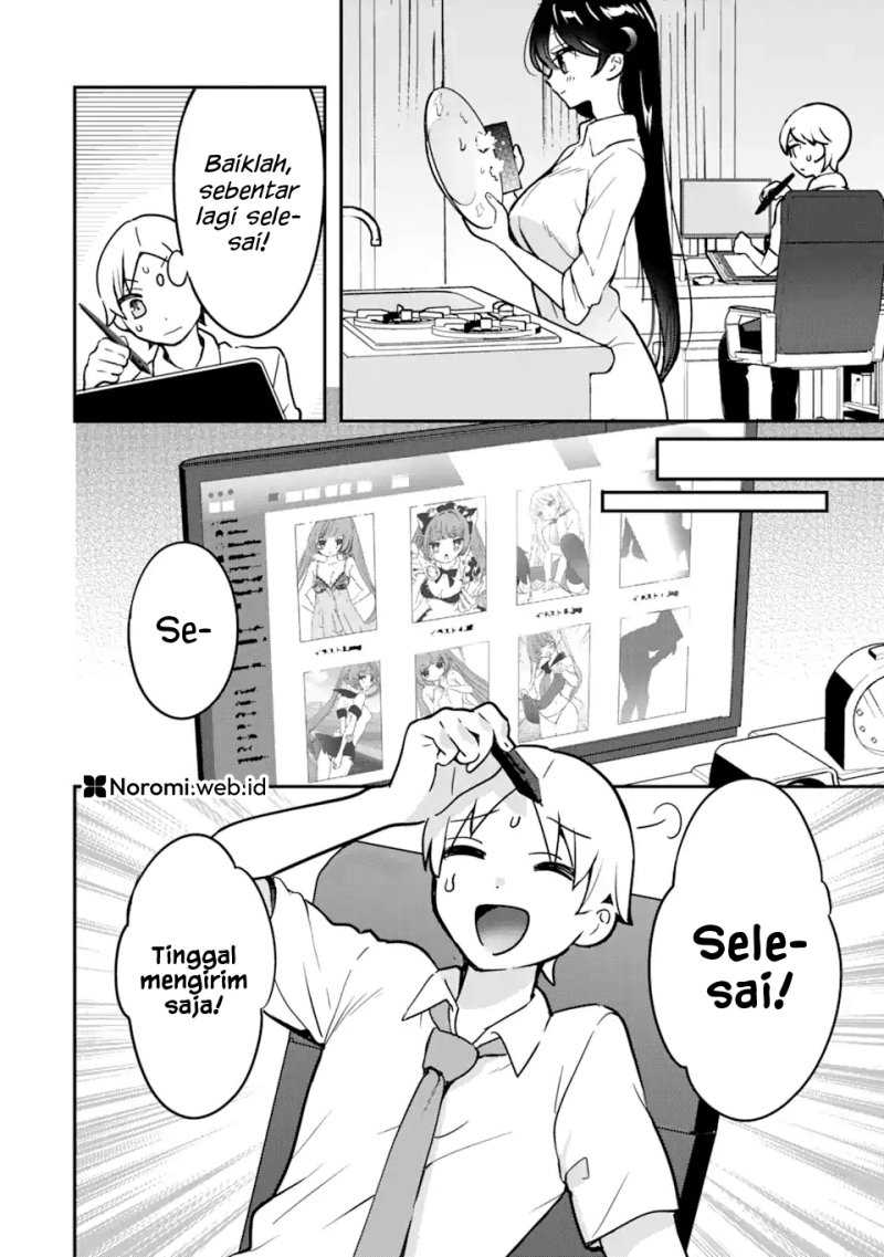 Gakuen 1 no Bishoujo wa x x Eshi no Ore ni Horeteiru!? Chapter 5.2 Gambar 5