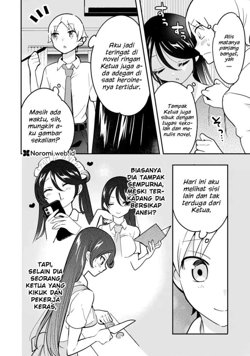 Gakuen 1 no Bishoujo wa x x Eshi no Ore ni Horeteiru!? Chapter 5.2 Gambar 7
