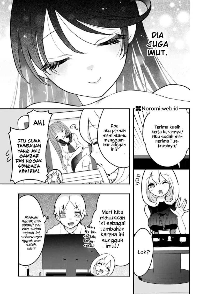 Gakuen 1 no Bishoujo wa x x Eshi no Ore ni Horeteiru!? Chapter 5.2 Gambar 8