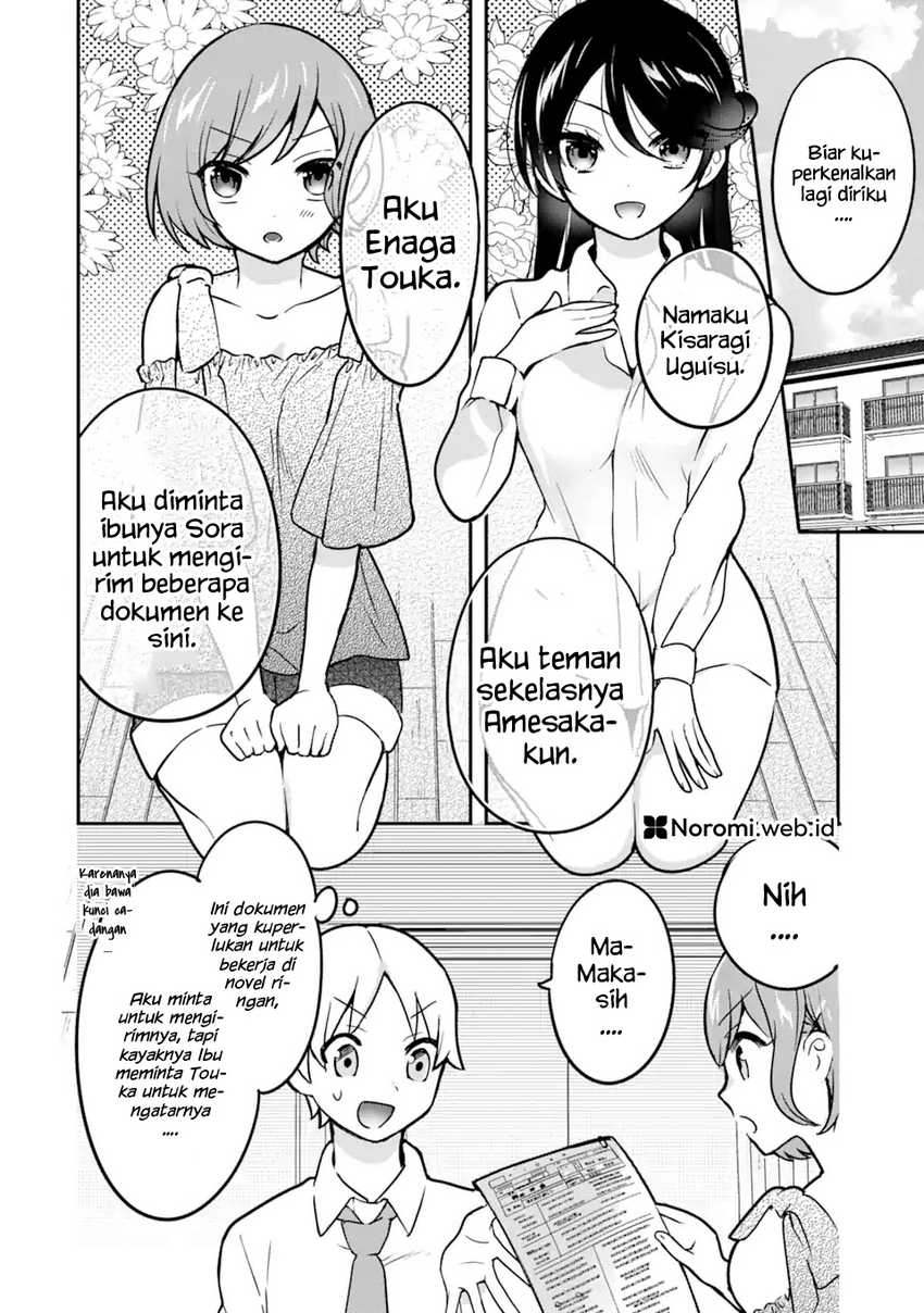 Gakuen 1 no Bishoujo wa x x Eshi no Ore ni Horeteiru!? Chapter 6.1 Gambar 4