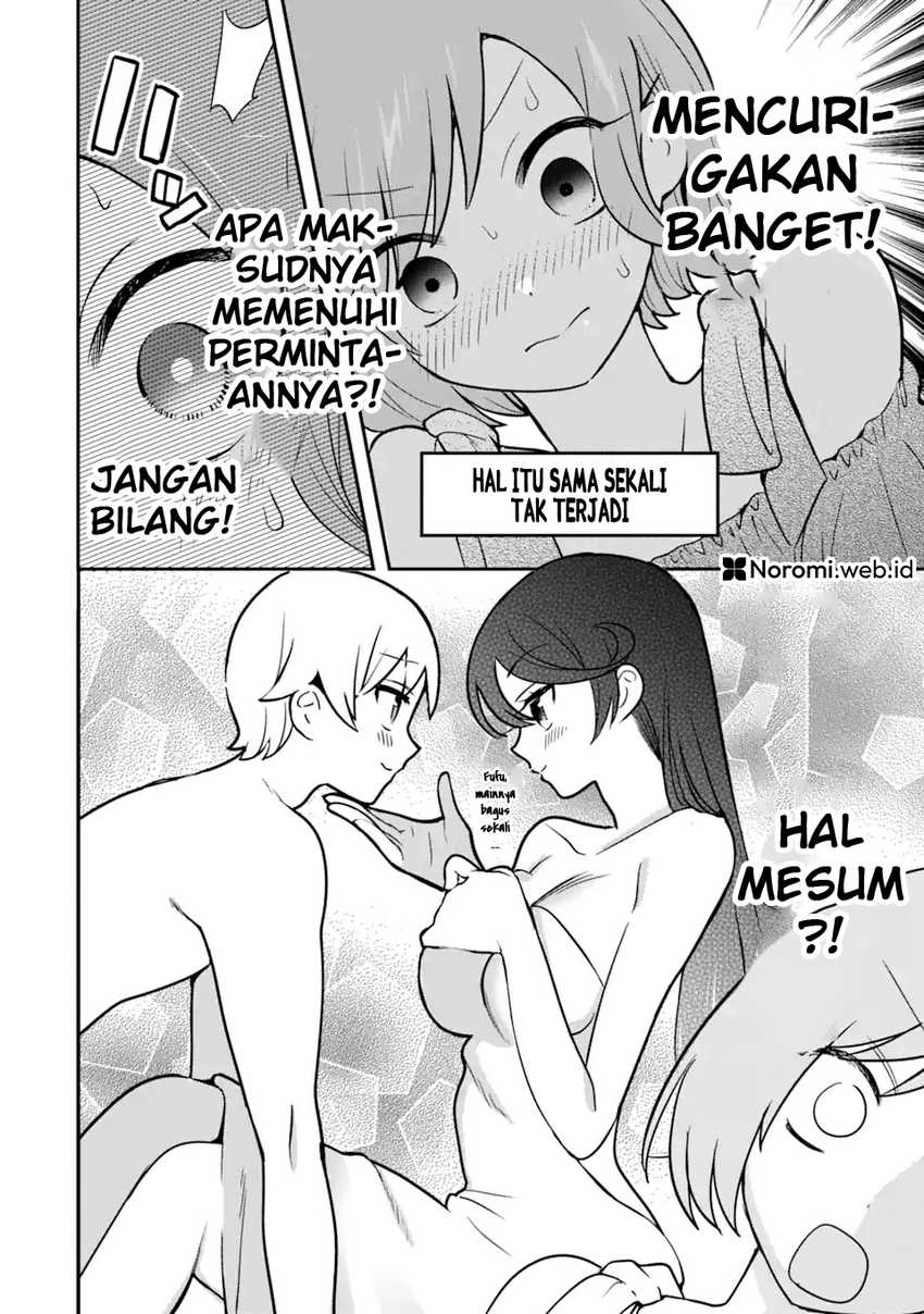 Gakuen 1 no Bishoujo wa x x Eshi no Ore ni Horeteiru!? Chapter 6.1 Gambar 8