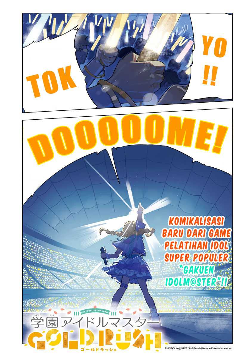 Baca Gakuen Idolm@ster Gold Rush Chapter 1 Gambar 2