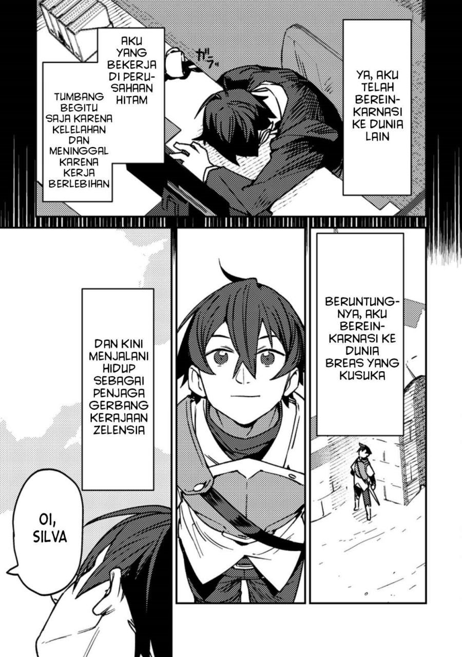 Game Chishiki de Saikyou ni Natta Mob Heishi wa, Shin no Jitsuryoku wo Kakushitai Chapter 1 Gambar 4