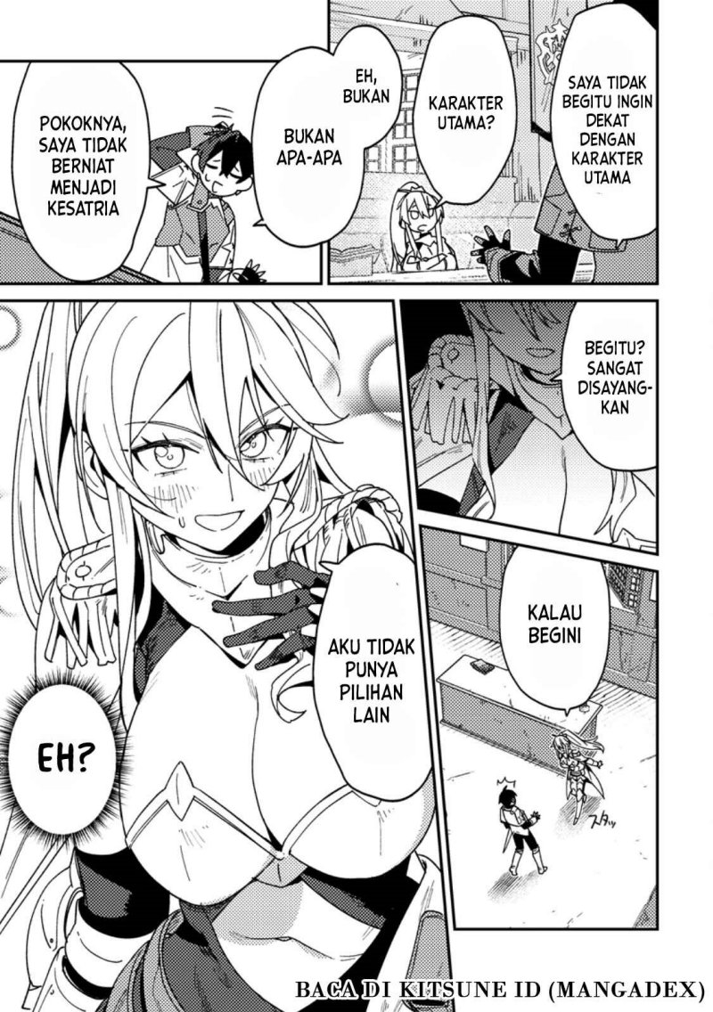 Game Chishiki de Saikyou ni Natta Mob Heishi wa, Shin no Jitsuryoku wo Kakushitai Chapter 2.1 Gambar 11